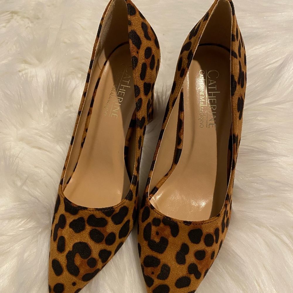 Leopard Ultra suede
